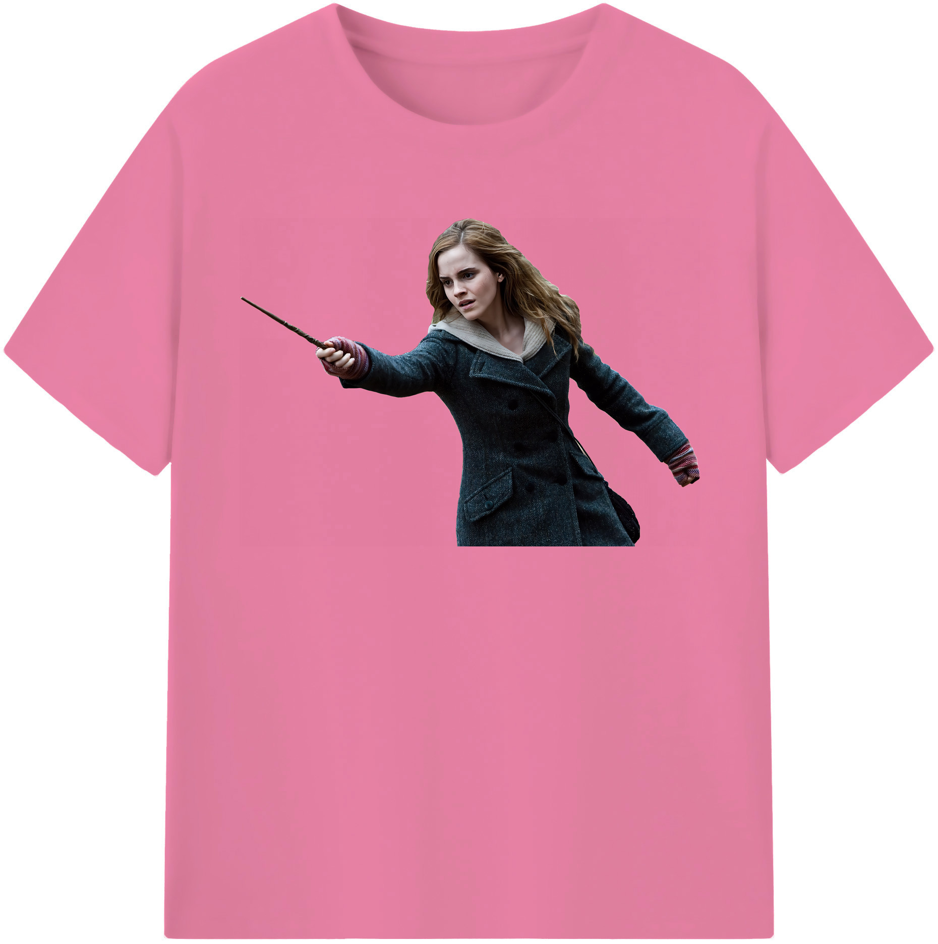 （画像用） Harry Potter ハリー・ポッターシリーズ 綿100％半袖Tシャツ（フロントプリント）